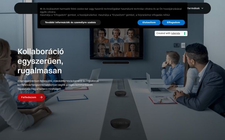 Screenshot of hameco.eu