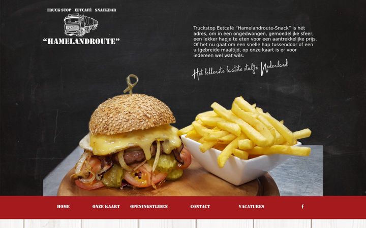 Screenshot of hamelandroute.nl