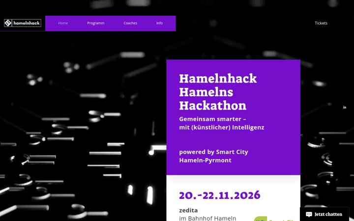 Screenshot of hamelnhack.de