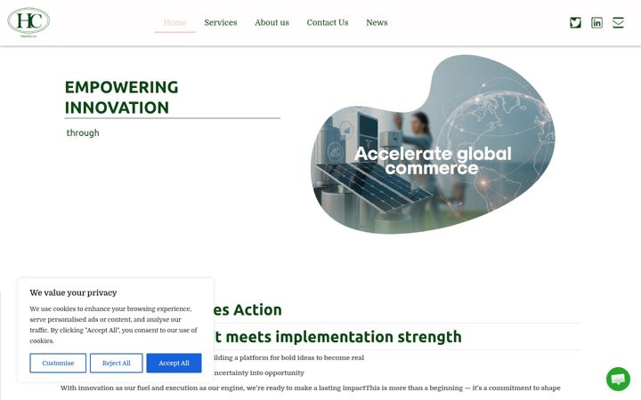 Screenshot of hamid-co.com