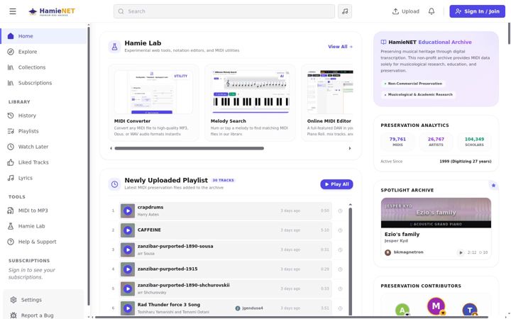 Screenshot of hamienet.com