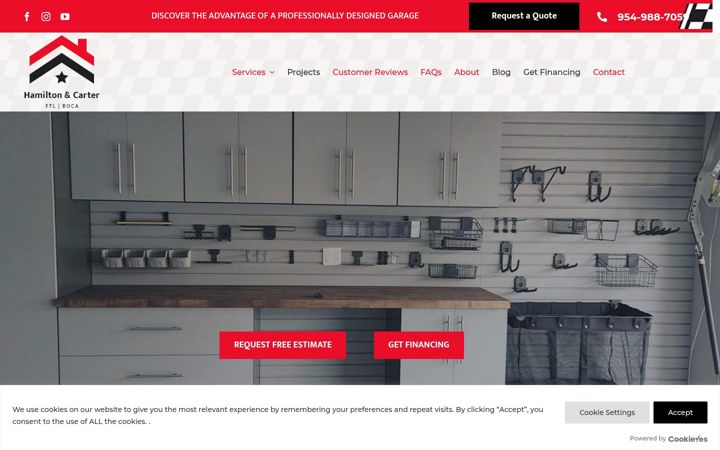 Screenshot of hamiltonandcarterftlboca.com