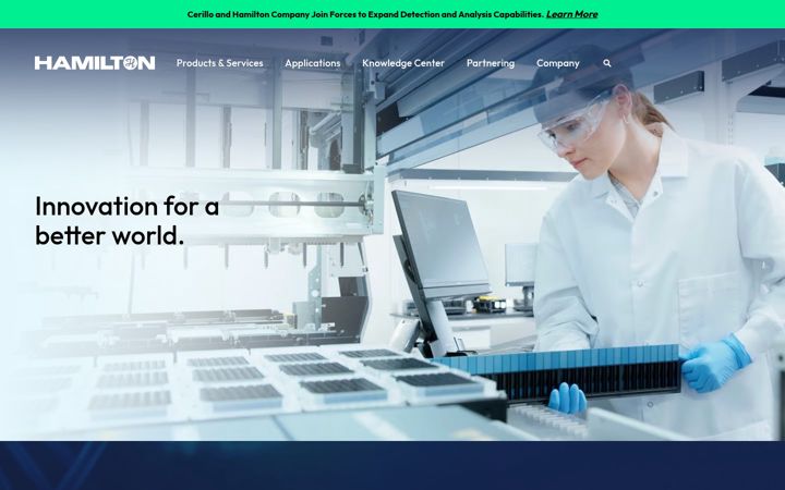 Screenshot of hamiltoncompany.com