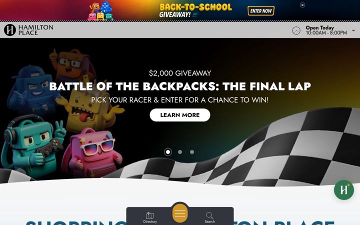 Screenshot of hamiltonplace.com