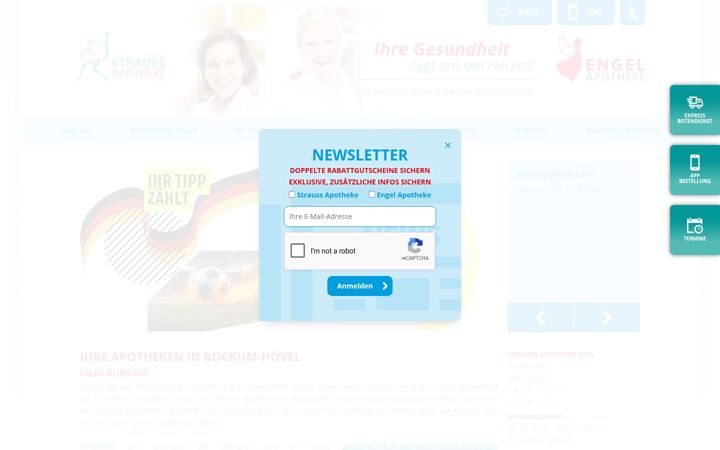 Screenshot of hammapo.de