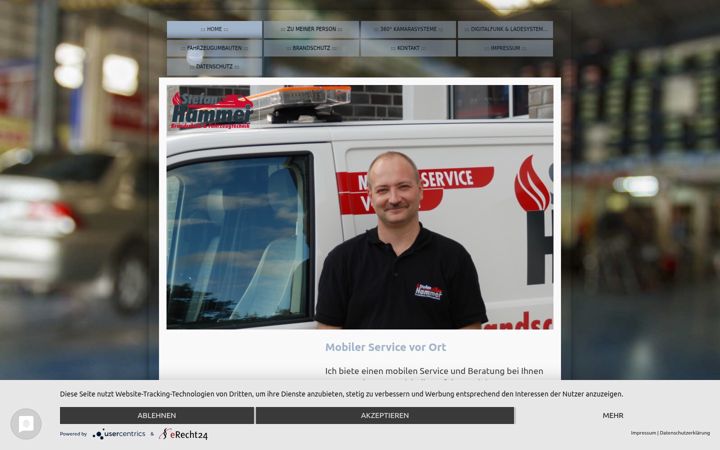 Screenshot of hammer112.de
