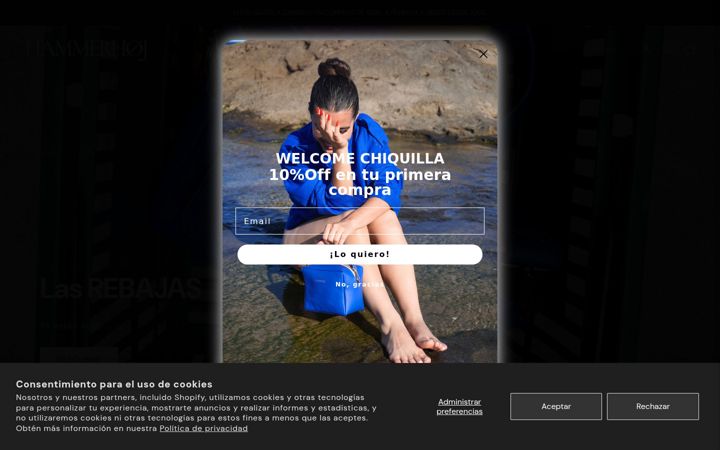 Screenshot of hammerhojdesign.es