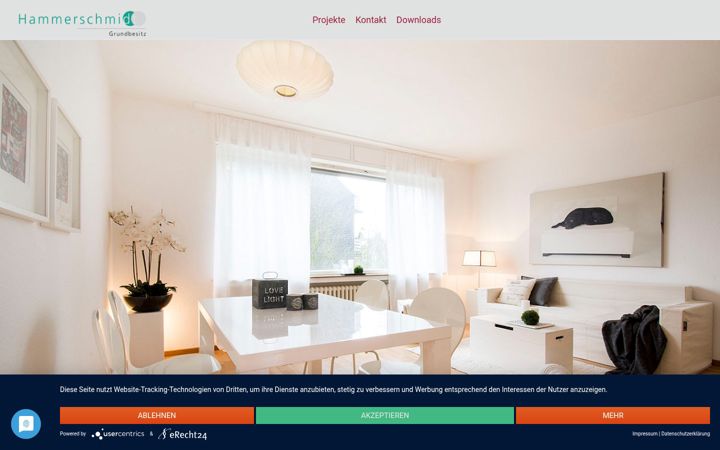 Screenshot of hammerschmidt-immobilien.de