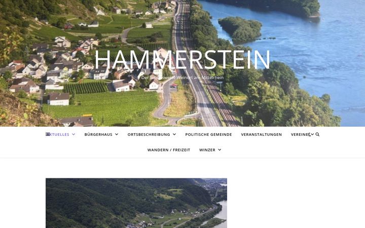 Screenshot of hammerstein-am-rhein.de