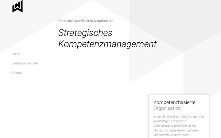 Screenshot of hammerwerk-consulting.com