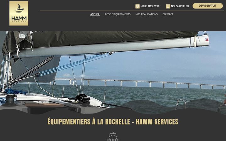 Screenshot of hammservices.fr