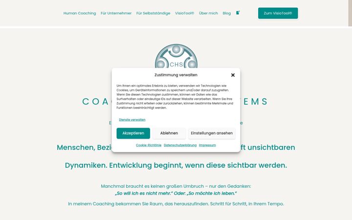 Screenshot of hampel-schmitt-coach.de