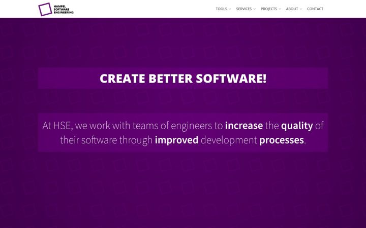 Screenshot of hampel-soft.com