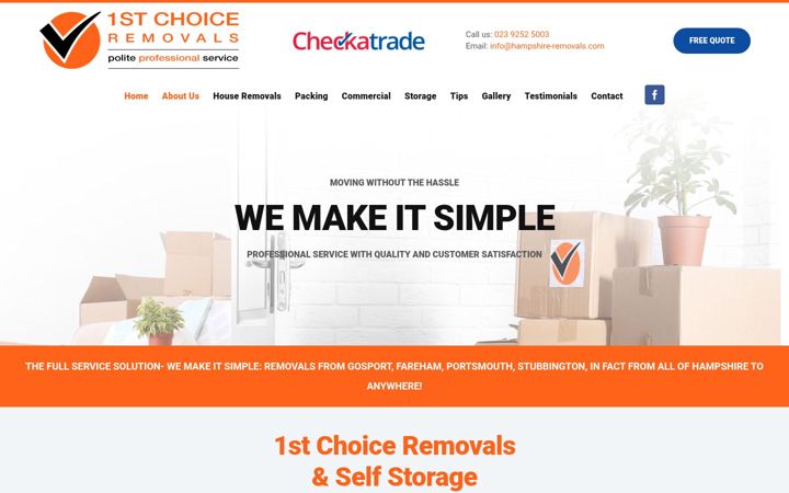 Screenshot of hampshire-removals.com