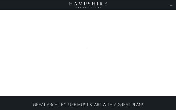 Screenshot of hampshirearchitecture.com