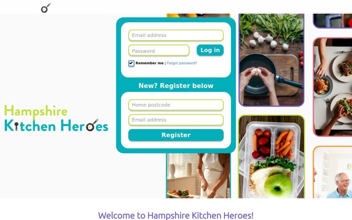Screenshot of hampshirekitchenheroes.co.uk