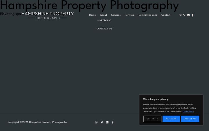Screenshot of hampshirepropertyphotography.com