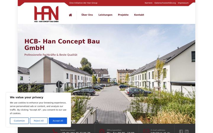 Screenshot of han-cb.de