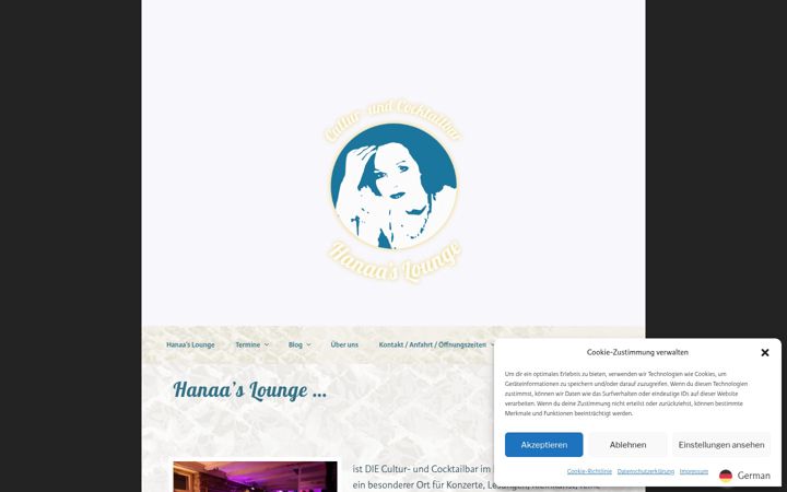 Screenshot of hanaas.de