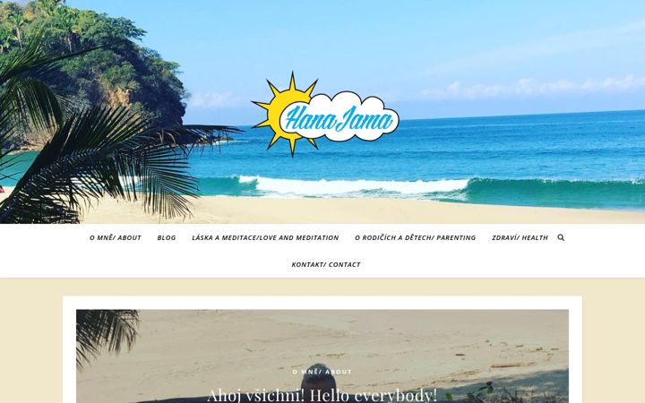 Screenshot of hanajama.cz