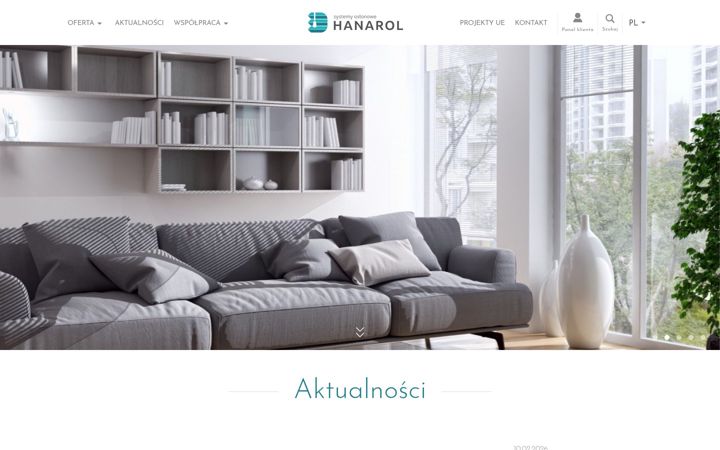 Screenshot of hanarol.pl