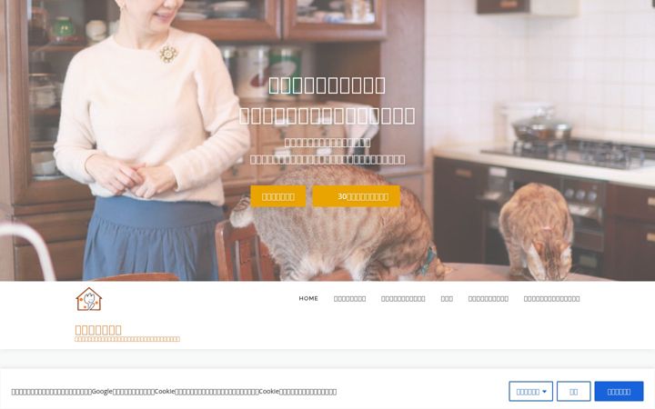 Screenshot of hanasaka-organize.com