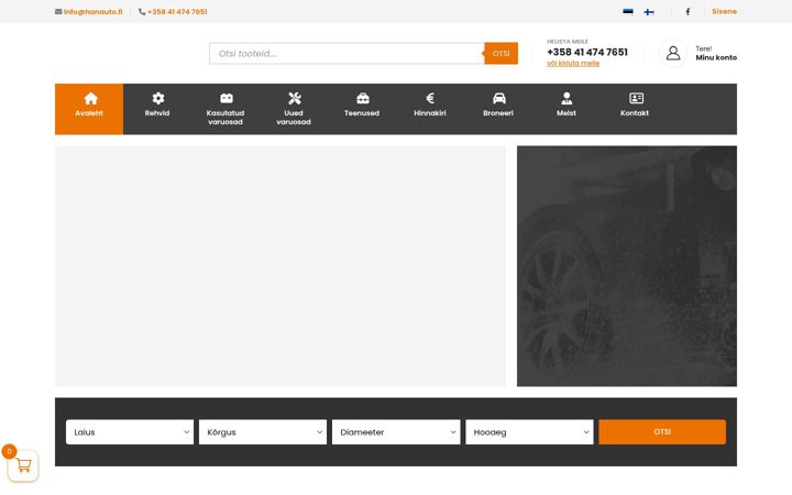 Screenshot of hanauto.fi