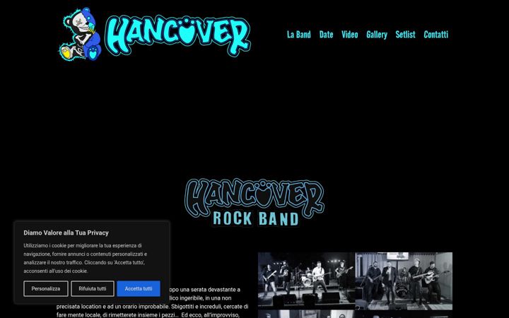 Screenshot of hancover.it