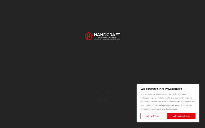 Screenshot of hand-craft.ch