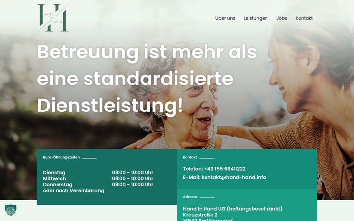 Screenshot of hand-hand.info