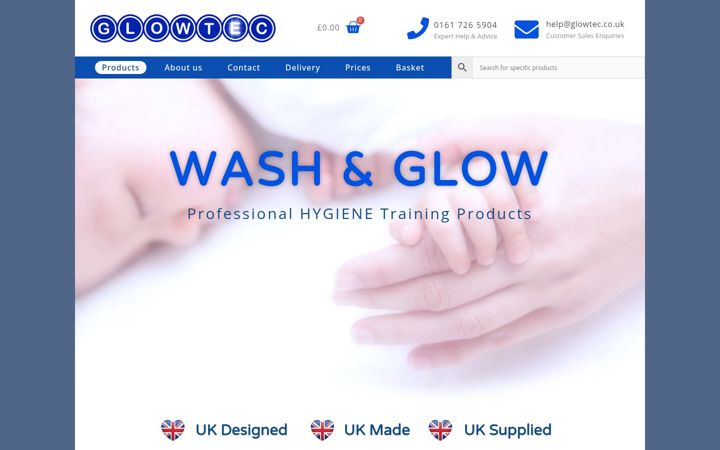 Screenshot of hand-hygiene.com