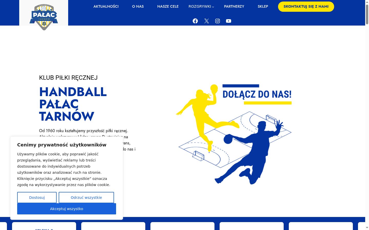 Snímek obrazovky baneru souhlasu zobrazeného před jakoukoli interakcí