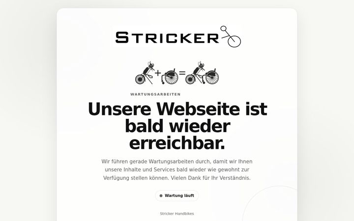 Screenshot of handbike-ersatzteile.com