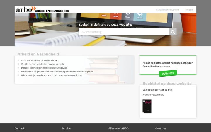 Screenshot of handboekarbeidengezondheid.nl