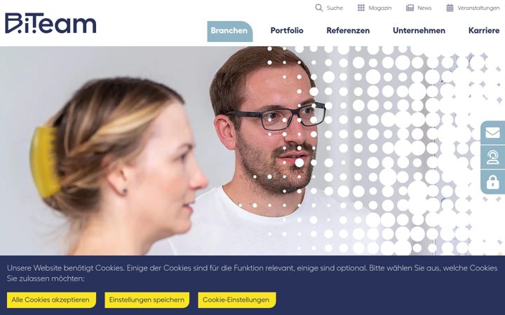 Screenshot of handel.software