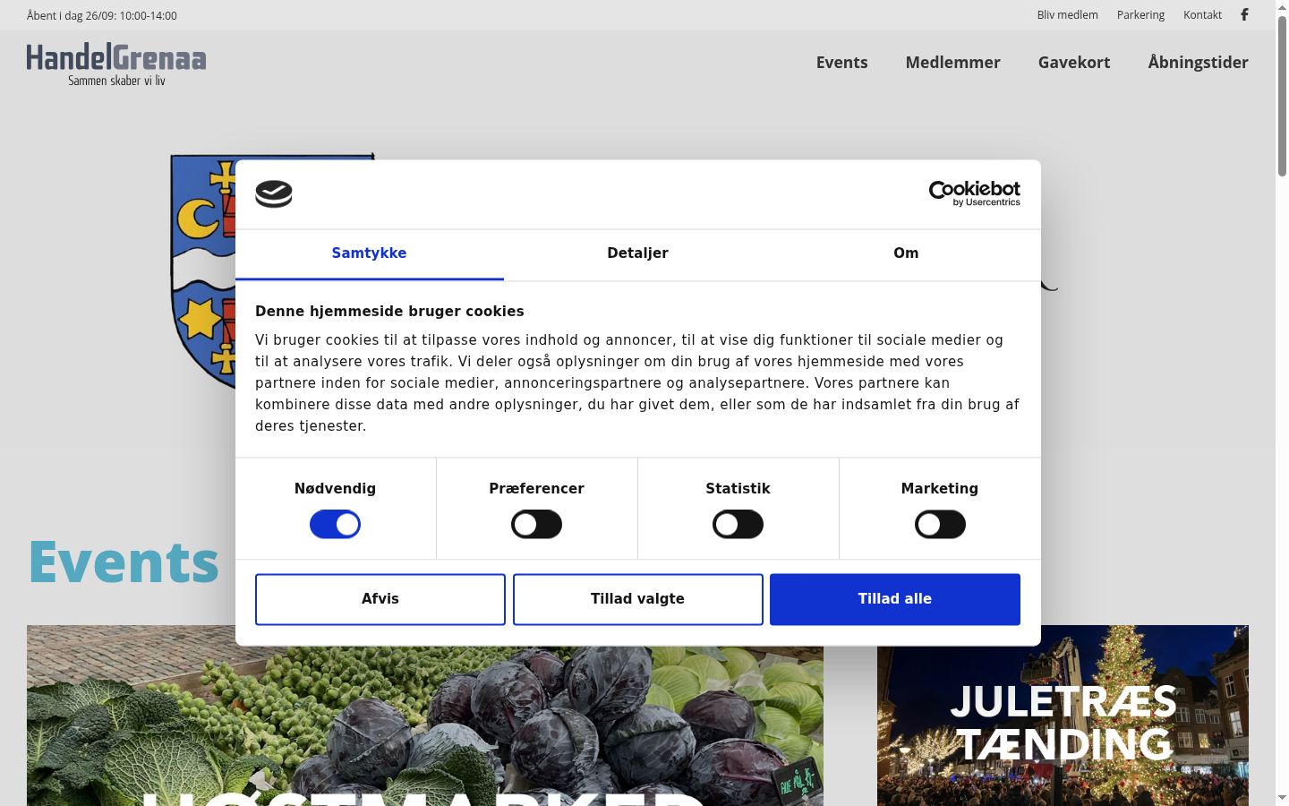 Skjámynd af samþykkisborðanum eins og hann birtist áður en nokkur samskipti fóru fram