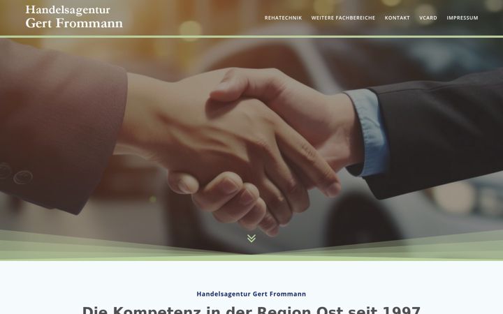 Screenshot of handelsagentur-ost.de