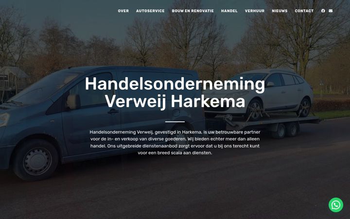 Screenshot von handelsonderneming-verweij.nl