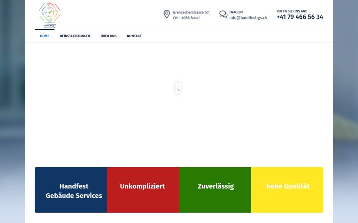 Screenshot of handfest-gs.ch