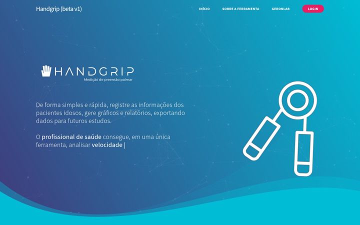 Screenshot of handgrip.com.br