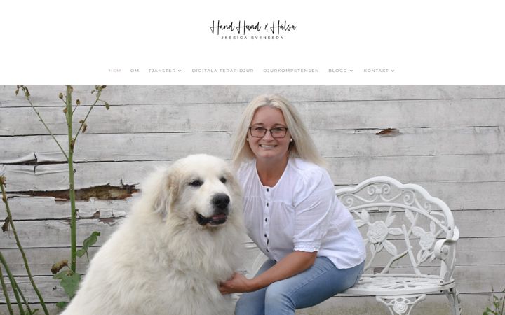 Screenshot of handhundhalsa.com
