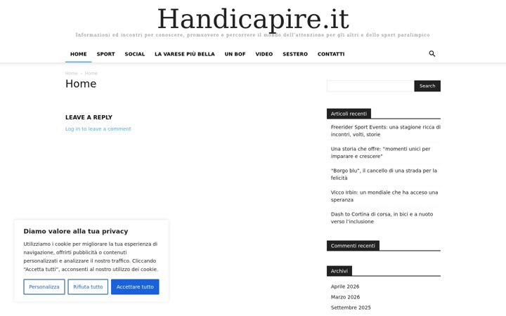 Screenshot of handicapire.it