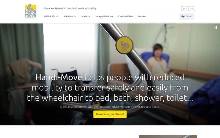 Screenshot of handimove.com