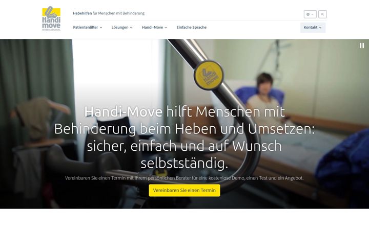 Screenshot of handimove.de