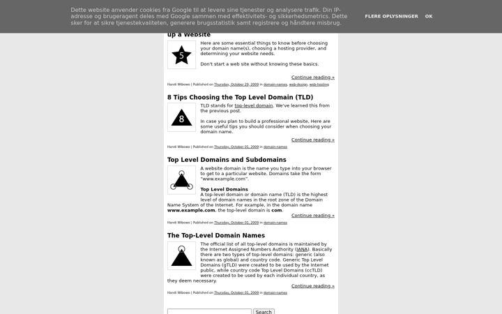 Screenshot of handiwibowo.com