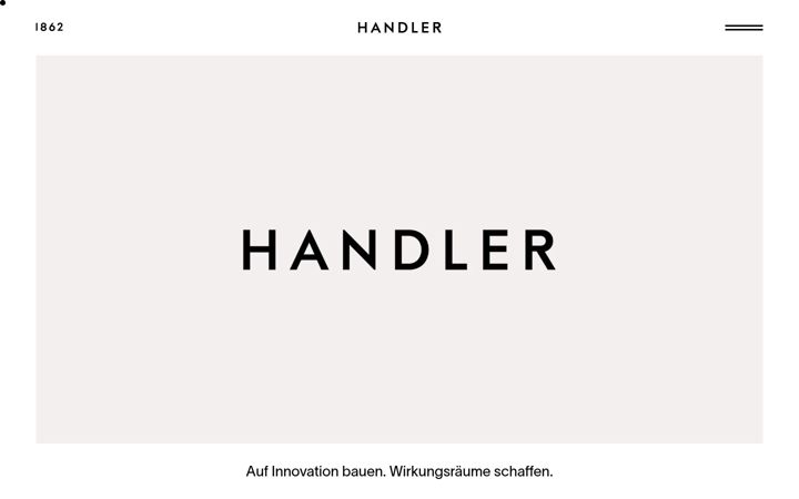 Screenshot of handler-group.com
