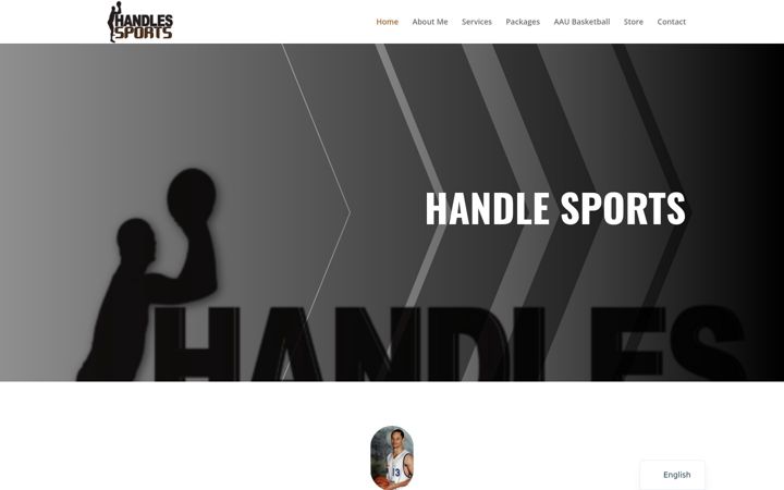Screenshot of handlessports.com