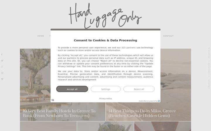 Képernyőkép: handluggageonly.co.uk
