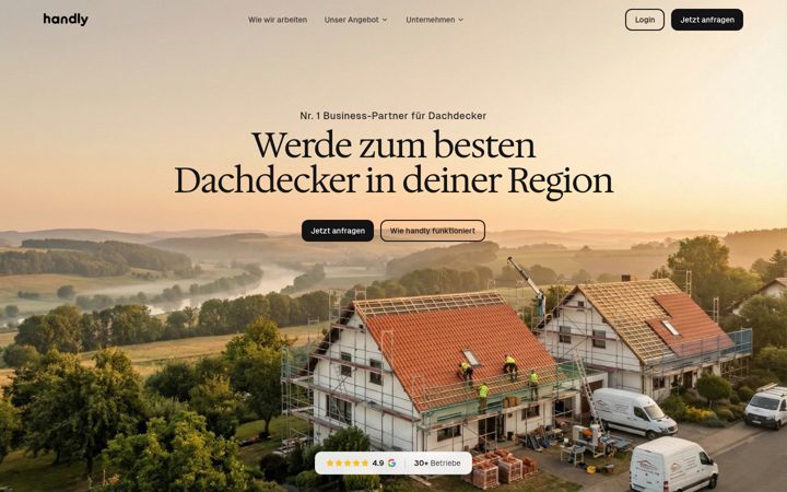 Screenshot of handly.app