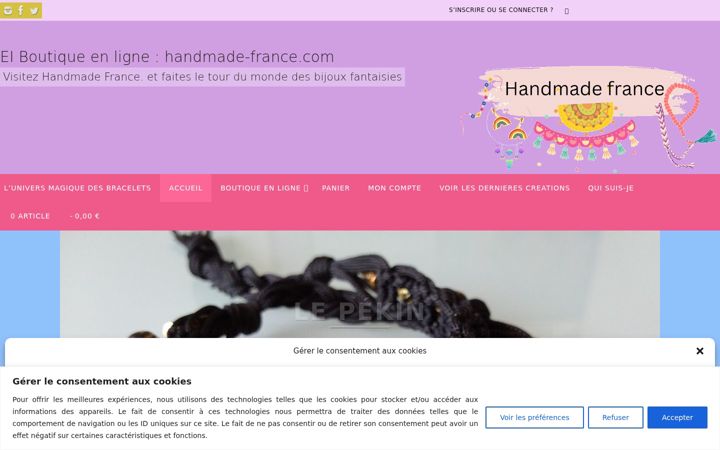 Screenshot of handmade-france.com